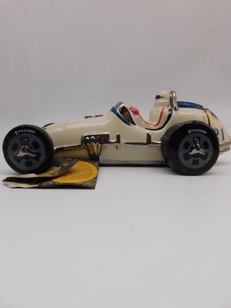 Ezra Brooks No. 21 Indy Style Race Car Decanter 155 MPH (1 of 11)