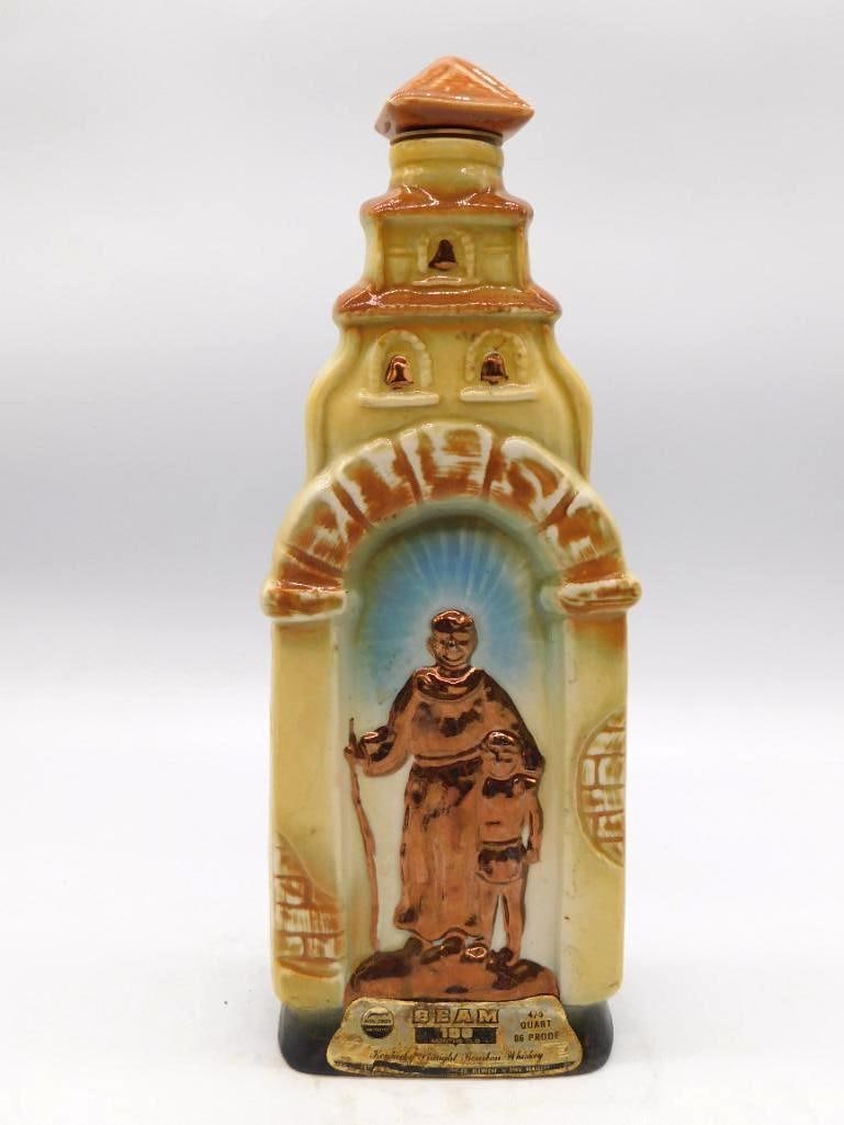 Jim Beam 200th Anniversary California Missions Bell Tower Decanter (1 of 3)
