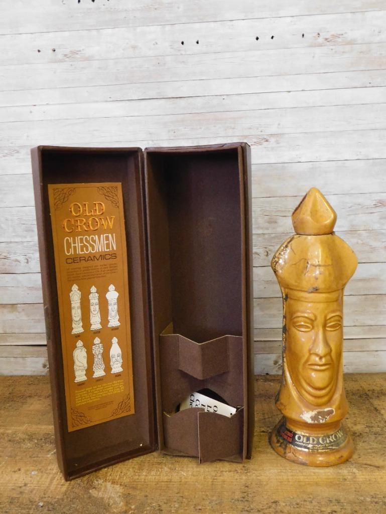 Old Crow 24 pc. Castle Chess Set - 12