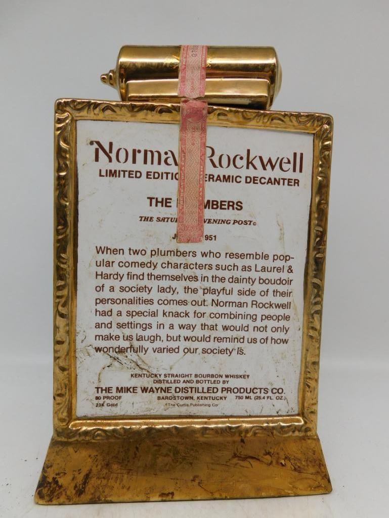 Norman Rockwell The Plumbers Ltd Ed - 2
