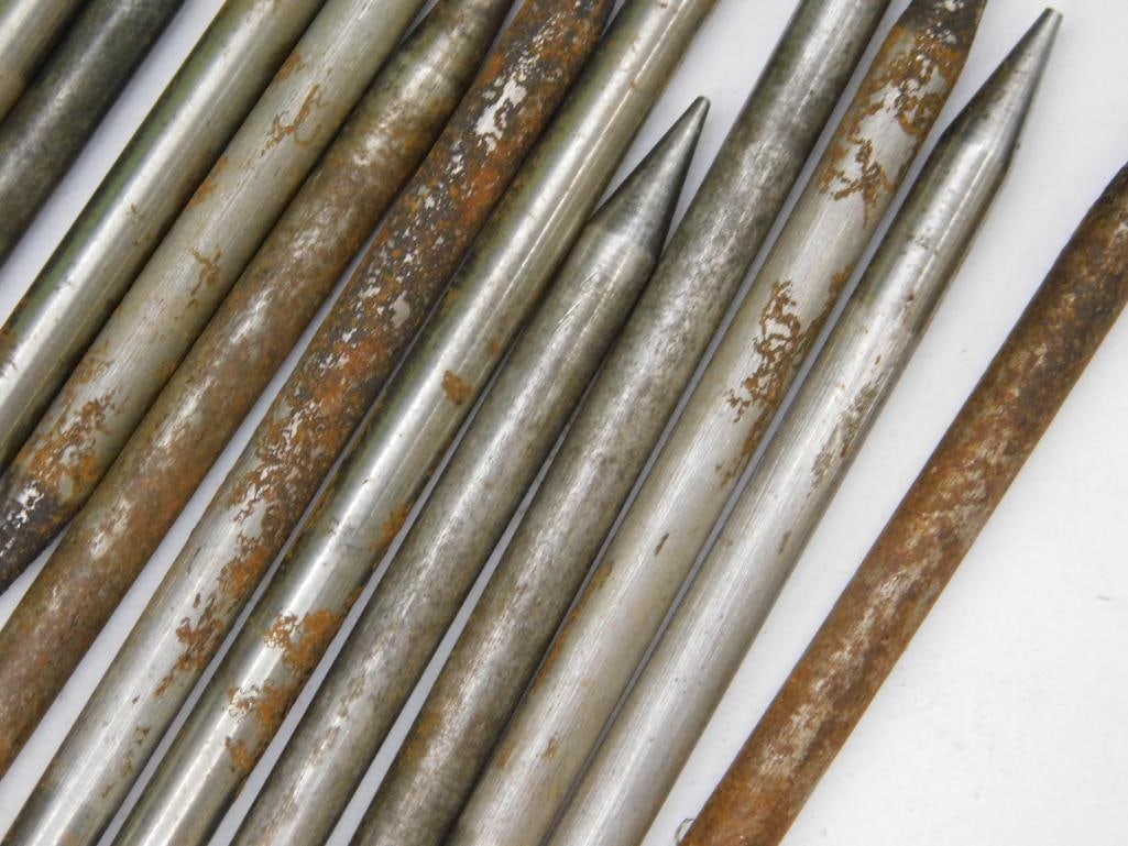 Metal Punches with Rusted Surface WATCHMAKER WATCHMAKING TOOLS - 2