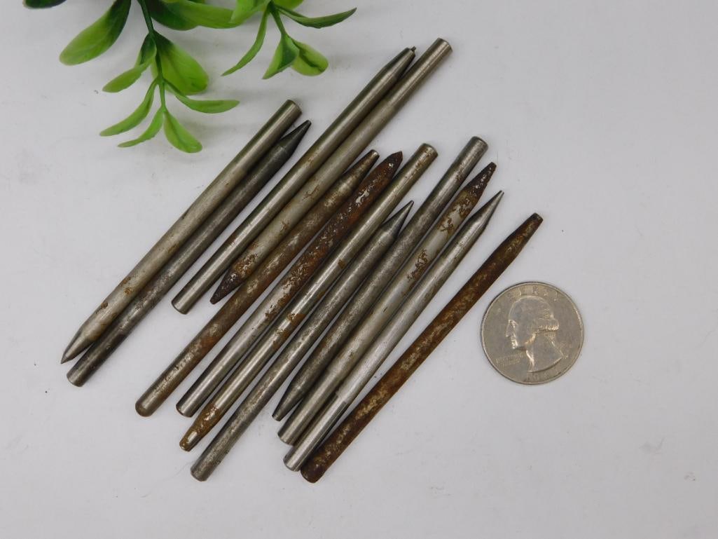 Metal Punches with Rusted Surface WATCHMAKER WATCHMAKING TOOLS - 3