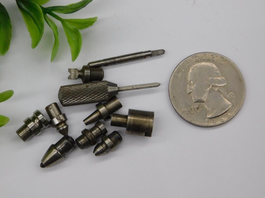 VINTAGE WATCHMAKER WATCHMAKING STUMP TOOLS 3107 - 2