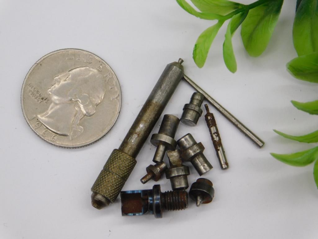 VINTAGE WATCHMAKER WATCHMAKING STUMP TOOLS 3170 - 2