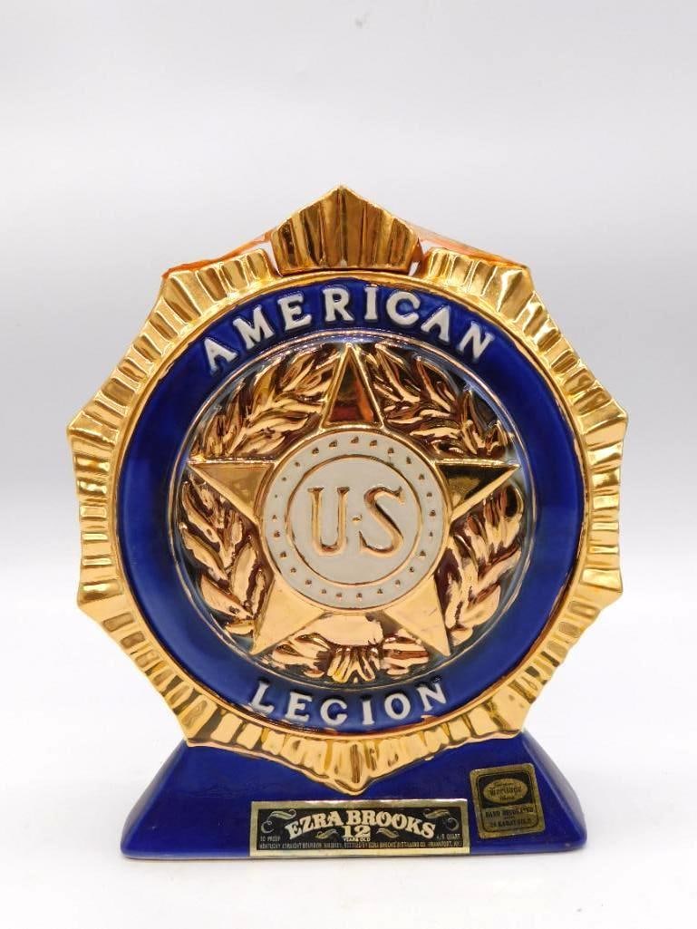 Ezra Brooks American Legion 53rd National Convention Houston Texas 1971 Decanter (1 of 5)
