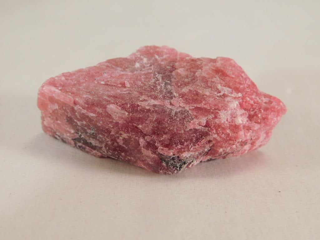 GEM RHODONITE ROCK STONE LAPIDARY SPECIMEN: Please see photos for measurements and description. Please see photos for measurements and descriptions. If you purchase lots of heavy items, we can hold them for you until you can pick them up. It so