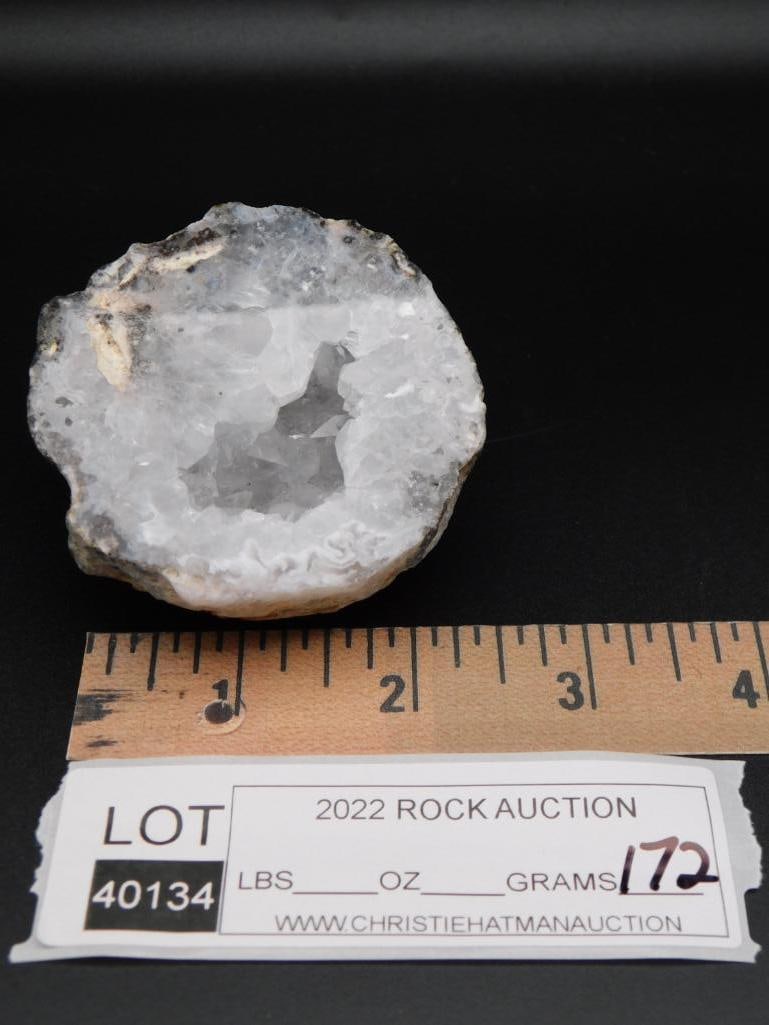 GEODE ROCK STONE LAPIDARY SPECIMEN - 4