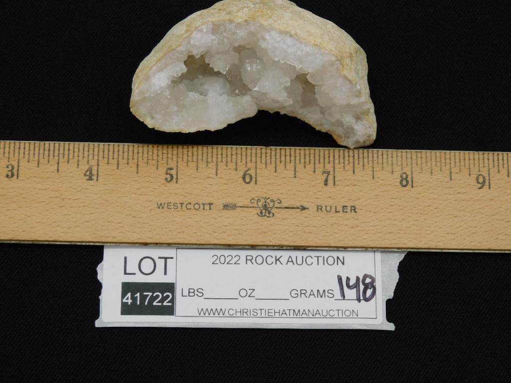 GEODE ROCK STONE LAPIDARY SPECIMEN - 4