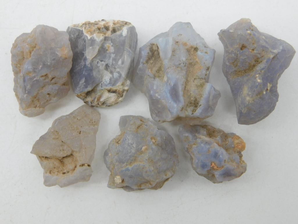 ELLENSBURG AGATE ROCK STONE LAPIDARY SPECIMEN: Ellensburg Agate Rock Stone Lapidary Specimen. See photos for exact size and condition.