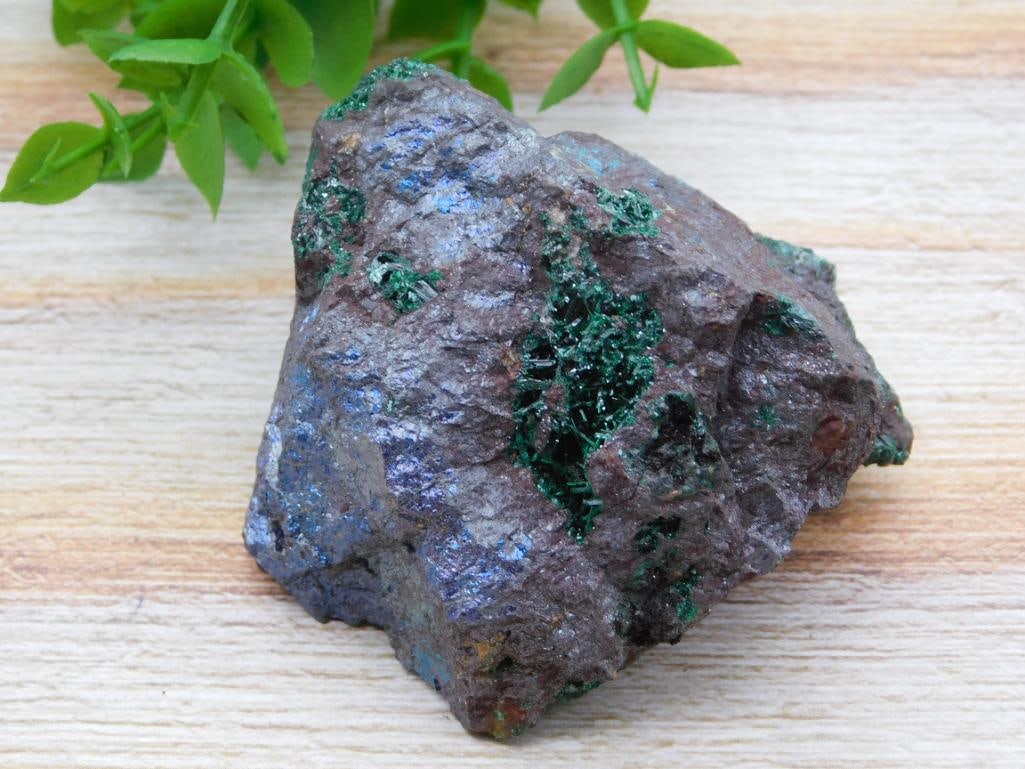 DIOPSIDE ROCK STONE LAPIDARY SPECIMEN - 2