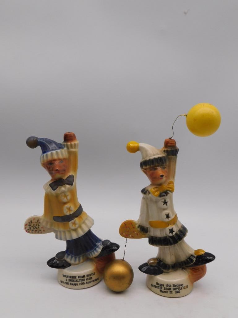 Figurine Duo: Wolverine & Catoctin Jim Beam Decanters (1 of 4)