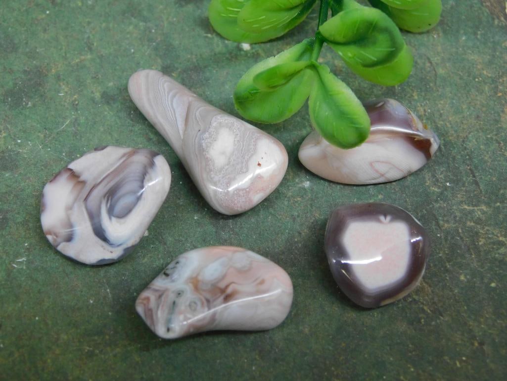 PEACH BOTSWANA AGATE ROCK STONE LAPIDARY SPECIMEN: PEACH BOTSWANA AGATE ROCK STONE LAPIDARY SPECIMEN