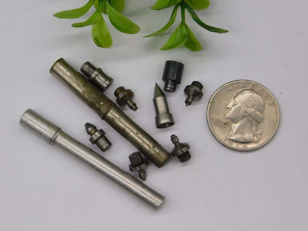 Watchmaker Staking Punches with Two Knurled Handles - 2