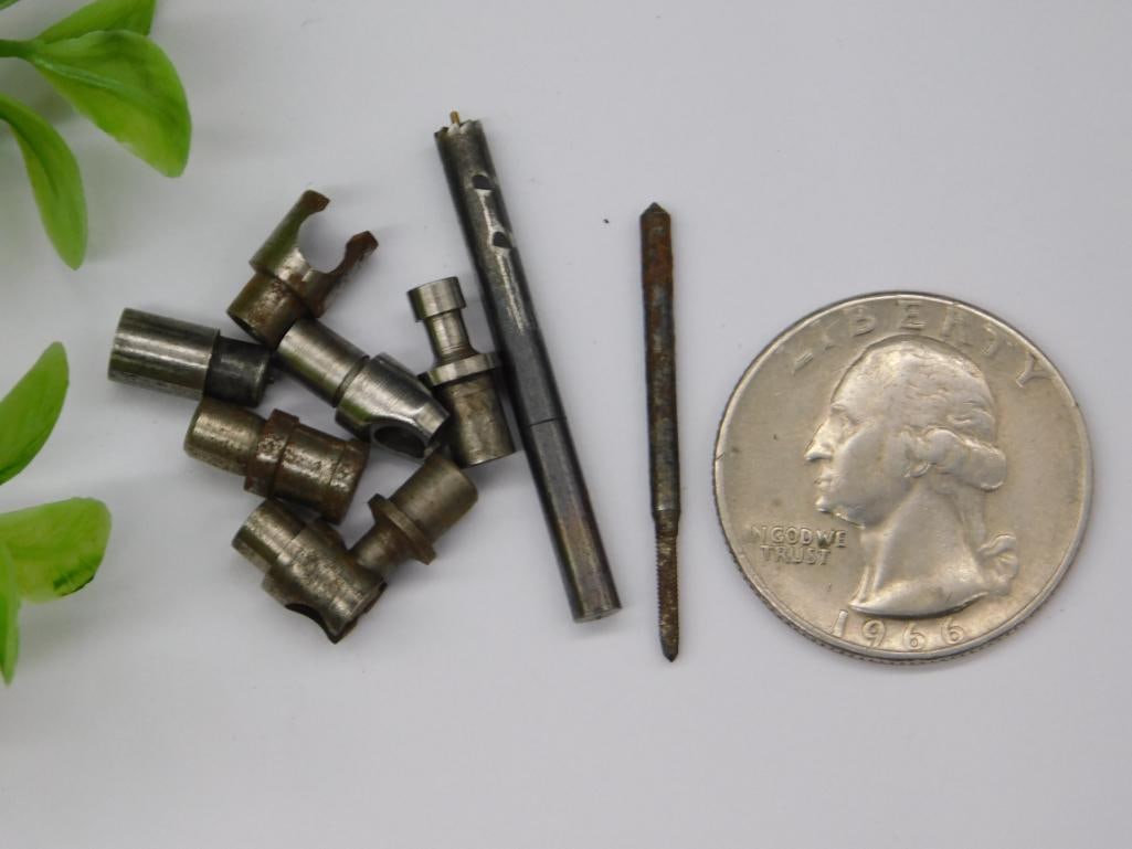 Watchmaker Staking Dies with Screw Extractor Tool - 2