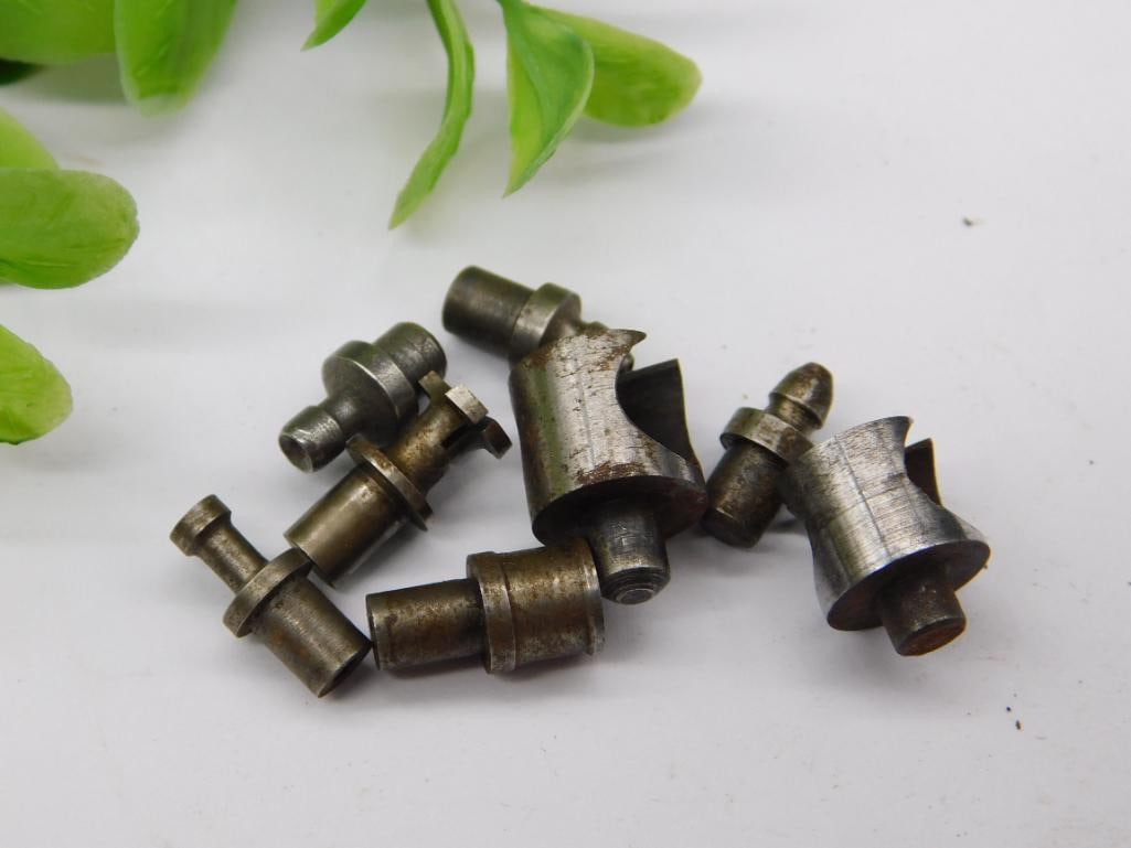 Lot of Watchmaker Staking Punches with Cup Dies (8 pcs) (1 of 2)