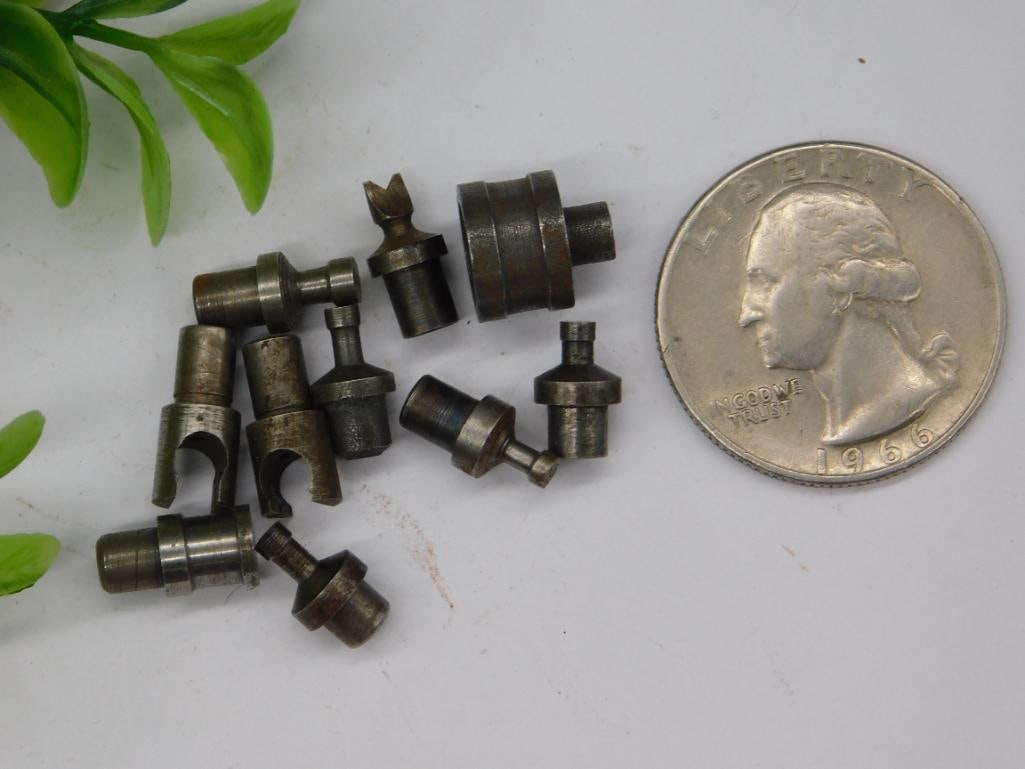 Watchmaker Staking Punches with Notched Collets (9 pcs) - 2