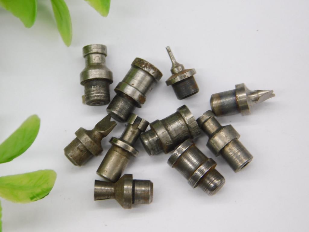 Watchmaker Staking Set Punches - Flat & Domed Tips (1 of 2)