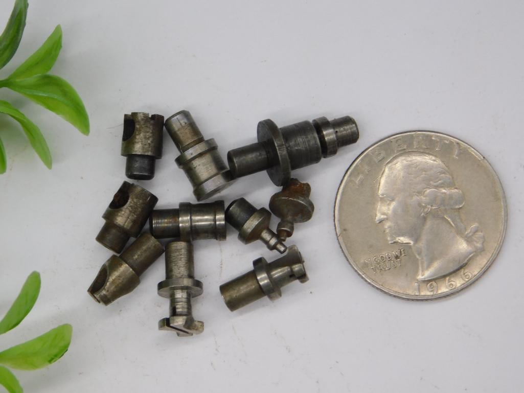 Watchmaker Staking Punches with Wide Flanged Stake - 2