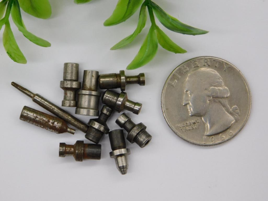 Watchmaker Staking Tool Parts with Coin for Scale - 2