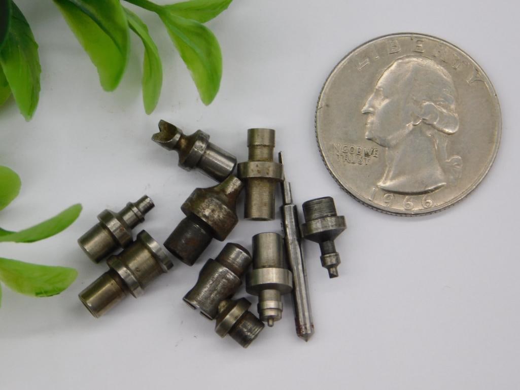 Watchmaker Staking Tool Parts with Coin for Scale - 2