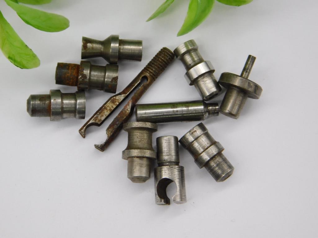 Lot of Antique Watchmaker Lathe Stakes & Punches (1 of 2)