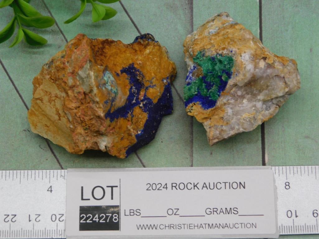 AZURITE ROCK STONE LAPIDARY SPECIMEN - 2