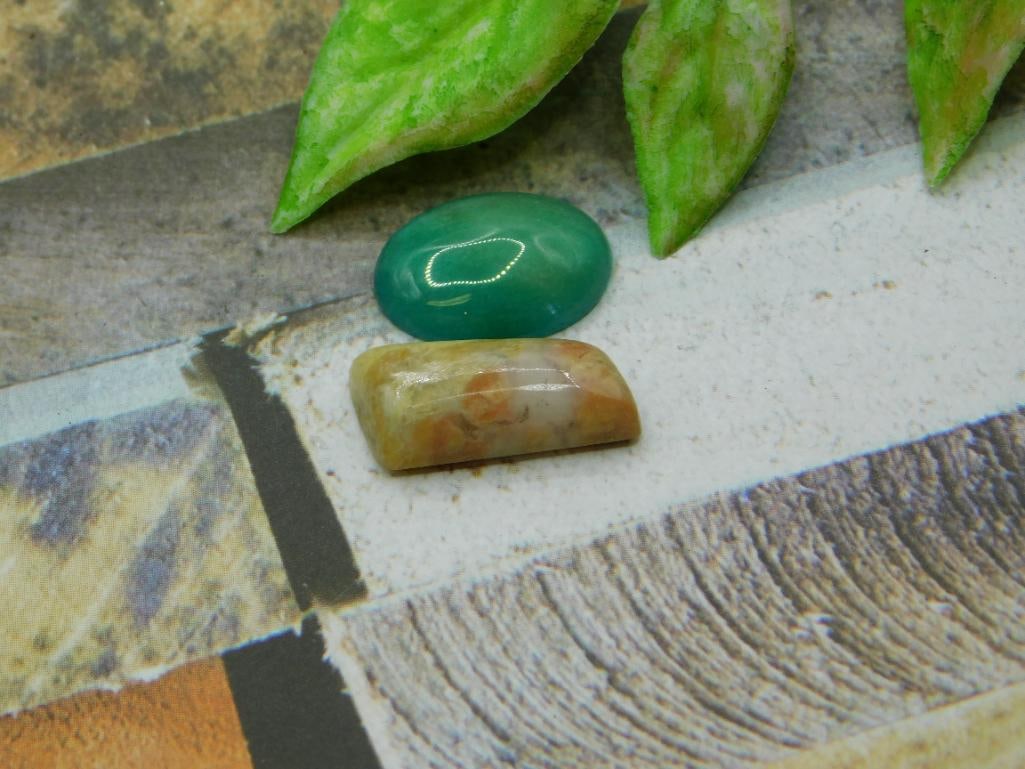 CABOCHONS ROCK STONE LAPIDARY SPECIMEN: CABOCHONS ROCK STONE LAPIDARY SPECIMEN