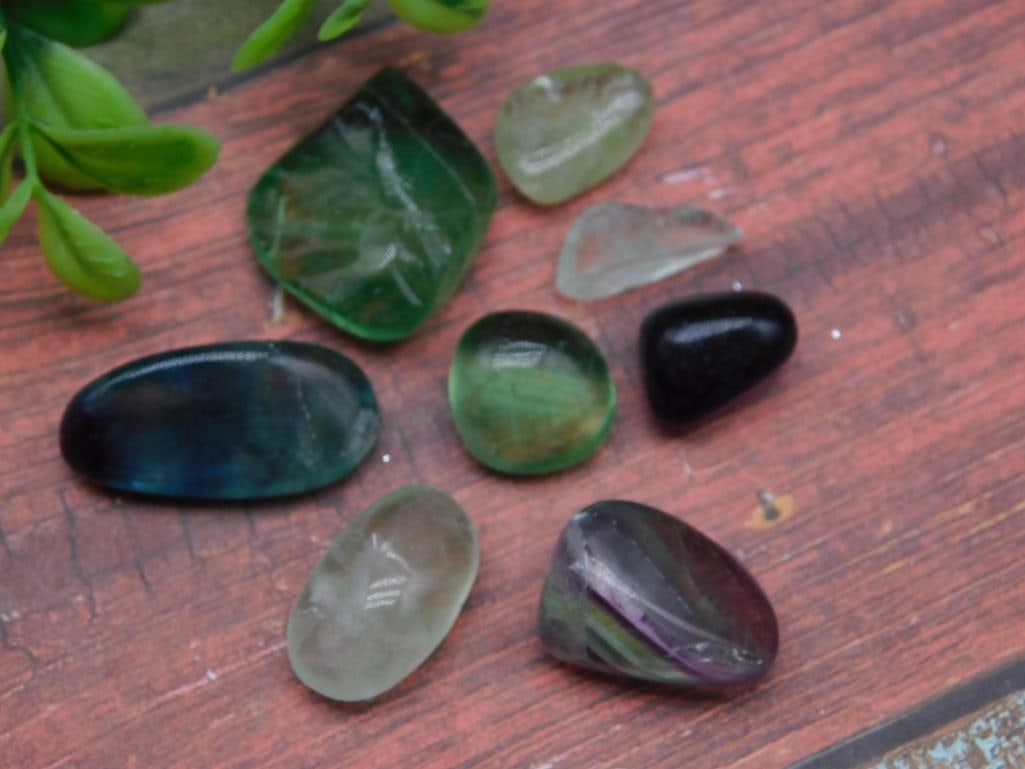 FLUORITE ROCK STONE LAPIDARY SPECIMEN (1 of 4)
