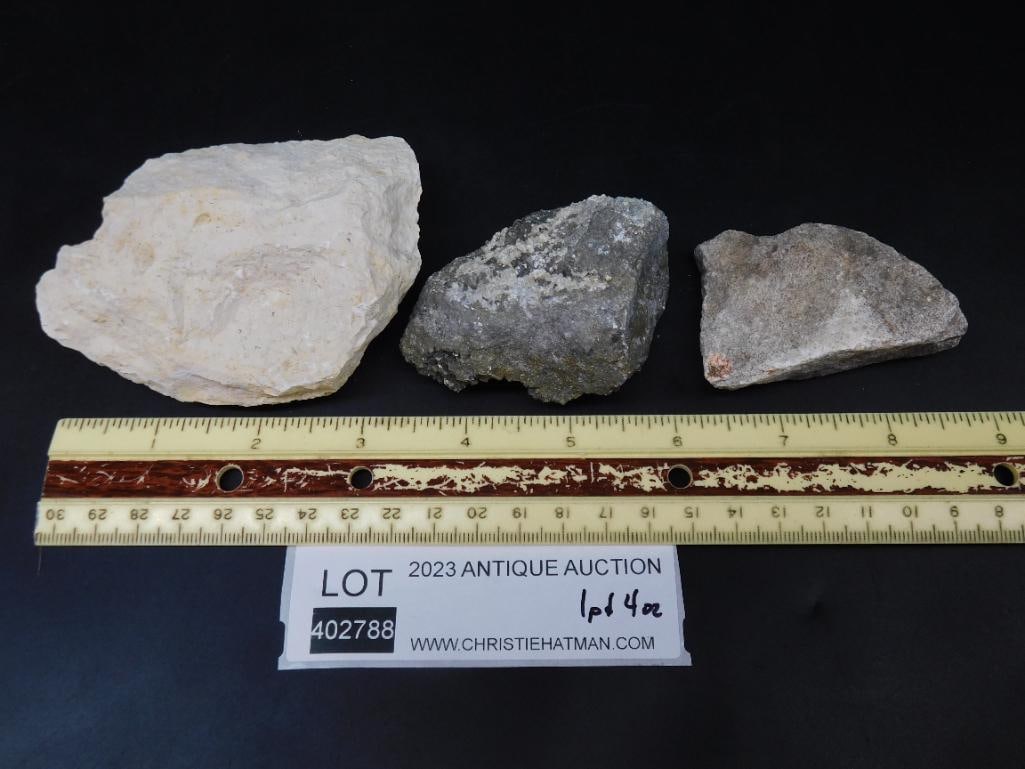 MIXED ROUGH LOT ROCK STONE LAPIDARY SPECIMEN - 2