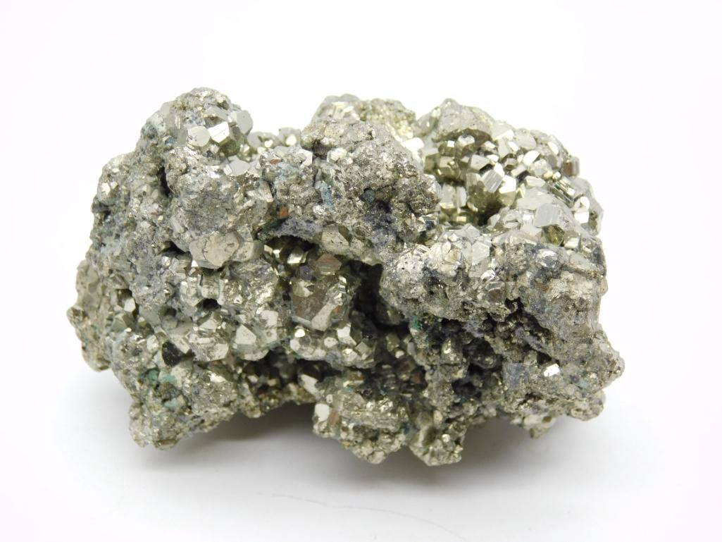 PYRITE ROCK STONE LAPIDARY SPECIMEN: Pyrite Rock Stone Lapidary Specimen. See photos for exact size and condition.
