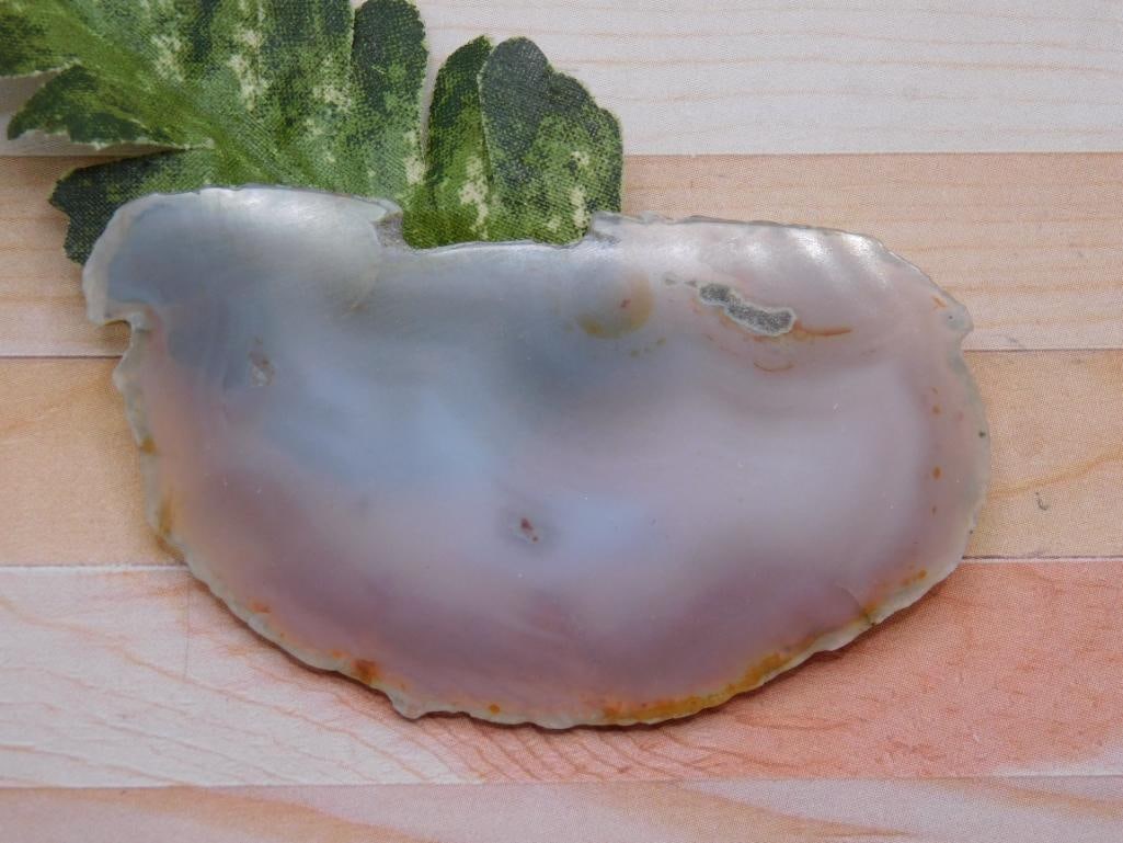 AGATE SLICE ROCK STONE LAPIDARY SPECIMEN - 8