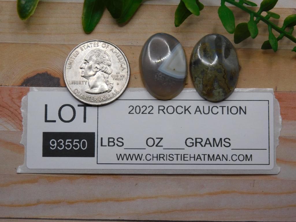 CABOCHONS ROCK STONE LAPIDARY SPECIMEN - 4