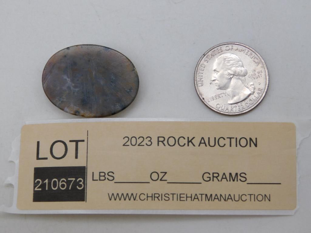 CABOCHON ROCK STONE LAPIDARY SPECIMEN - 2