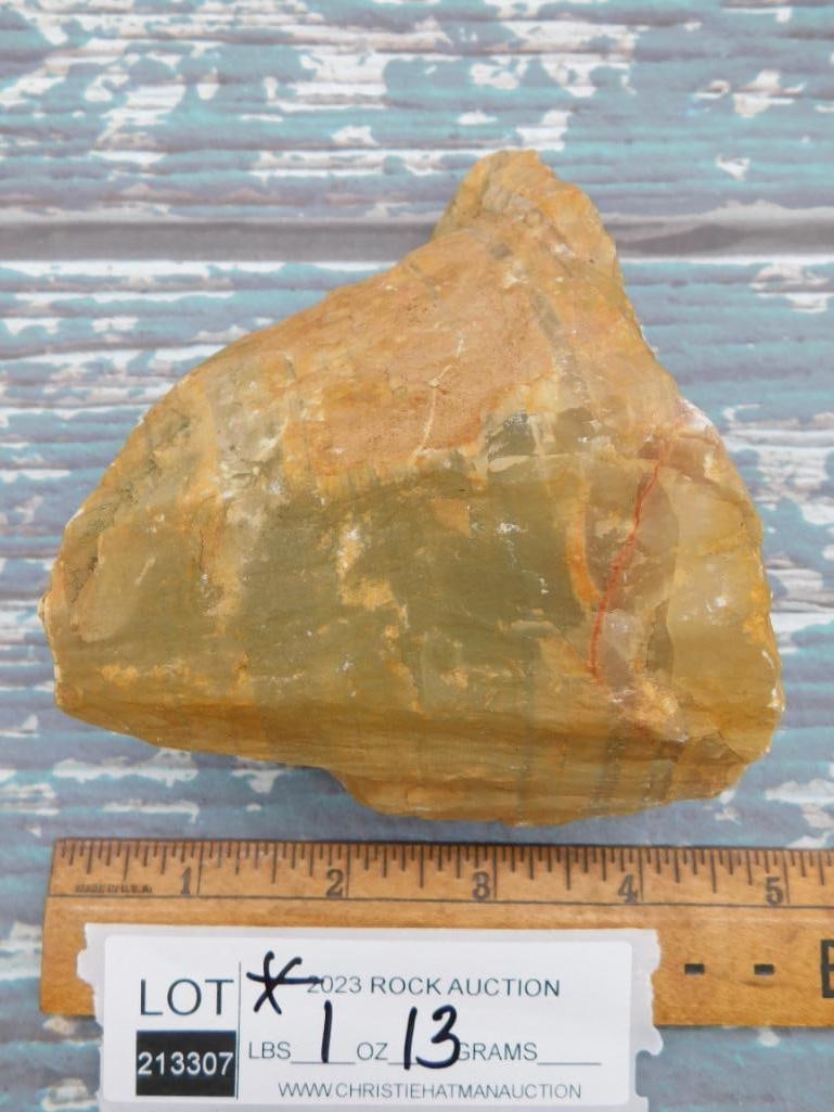 CALCITE ROCK STONE LAPIDARY SPECIMEN - 6