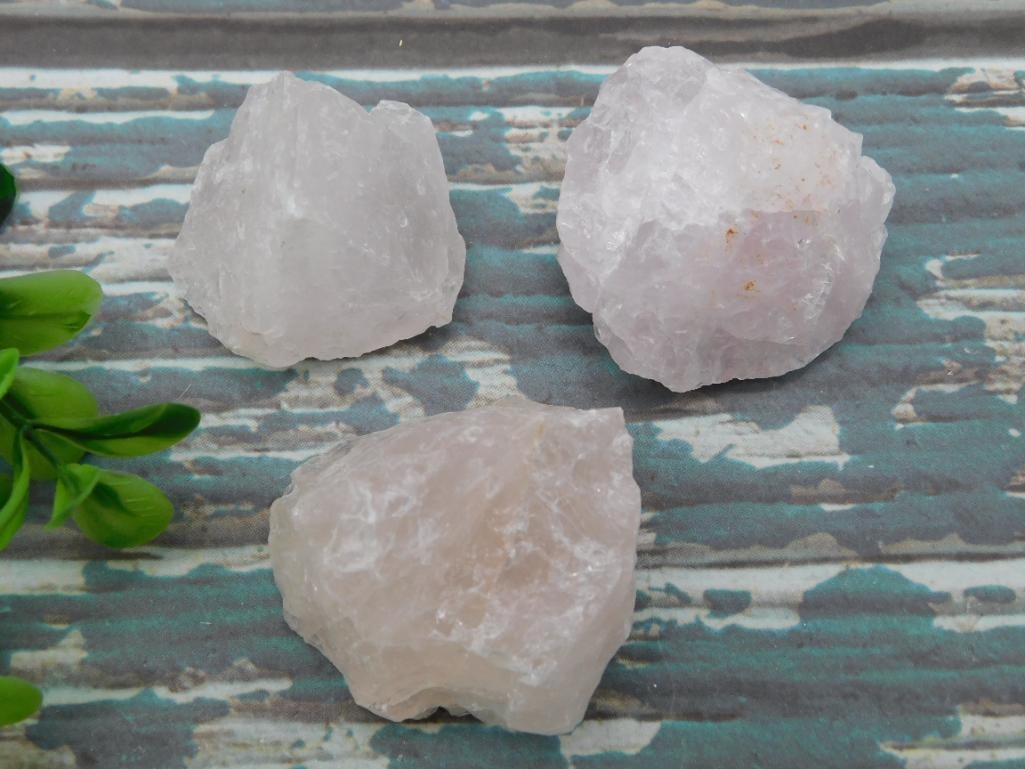 ROSE QUARTZ ROCK STONE LAPIDARY SPECIMEN (1 of 4)