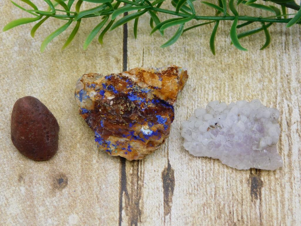 MIXED LOT ROCK STONE LAPIDARY SPECIMEN: MIXED LOT ROCK STONE LAPIDARY SPECIMEN