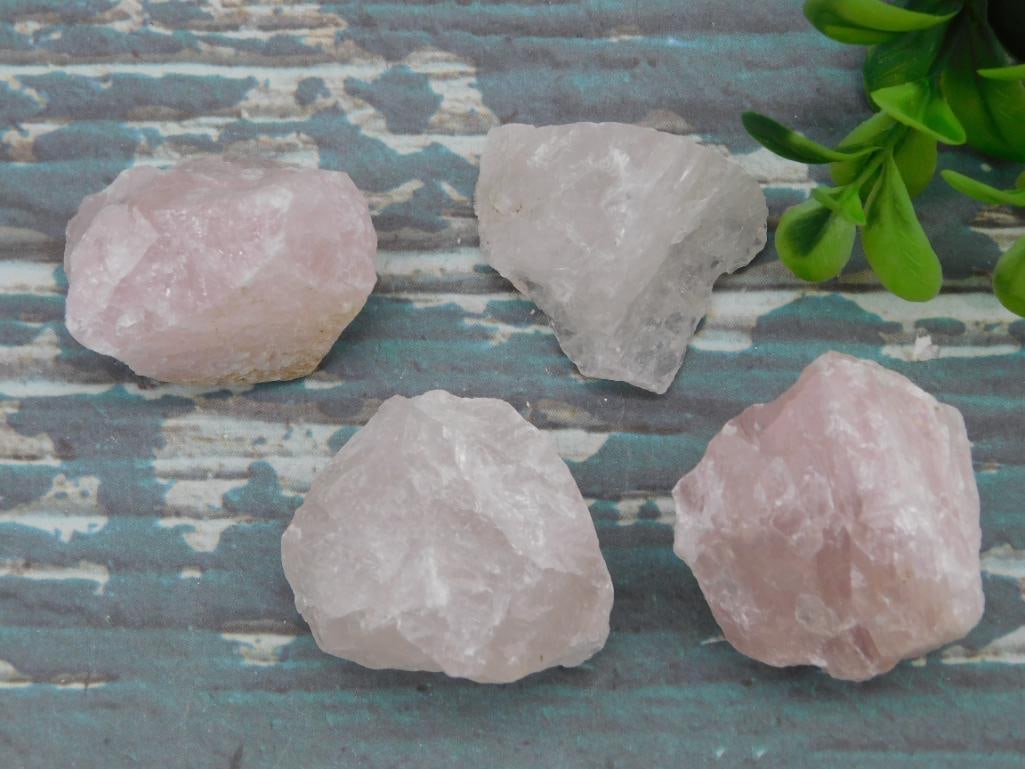 ROSE QUARTZ ROCK STONE LAPIDARY SPECIMEN (1 of 4)