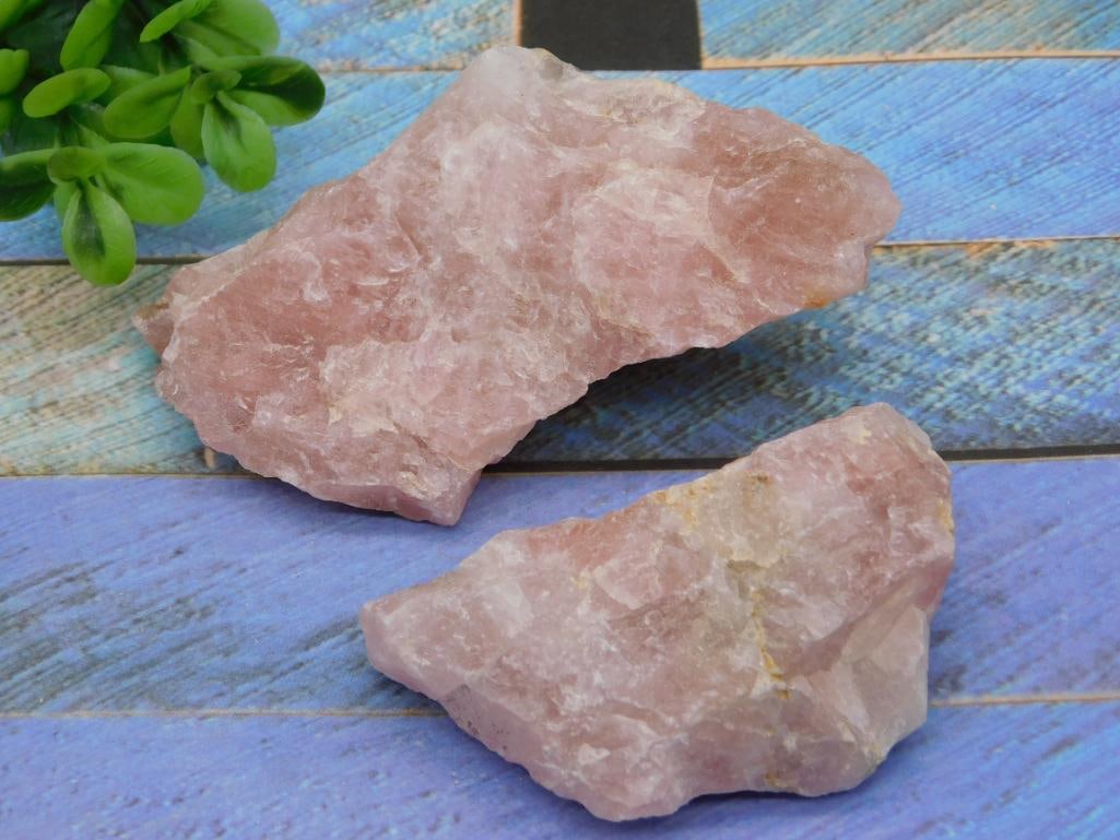 ROSE QUARTZ ROCK STONE LAPIDARY SPECIMEN (1 of 4)