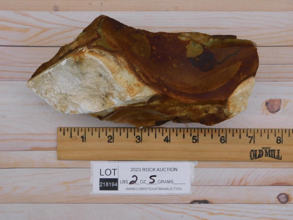 JASPER ROCK STONE LAPIDARY SPECIMEN - 4