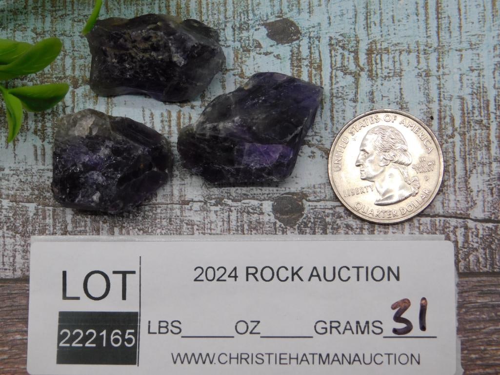 AMETHYST ROCK STONE LAPIDARY SPECIMEN - 2