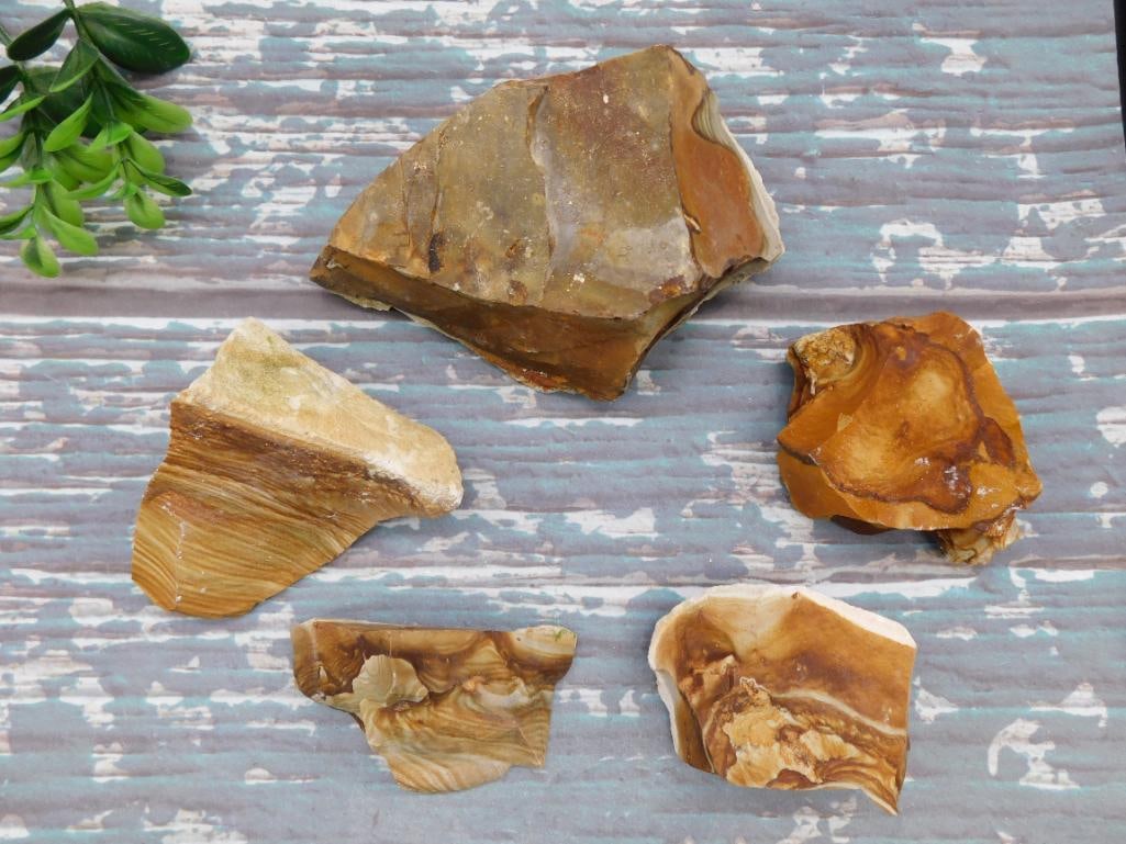 JASPER ROCK STONE LAPIDARY SPECIMEN - 4