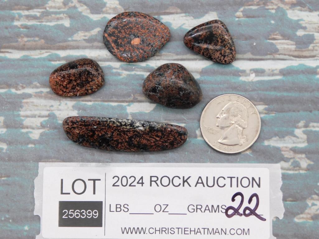 ROCK STONE LAPIDARY SPECIMEN - 5