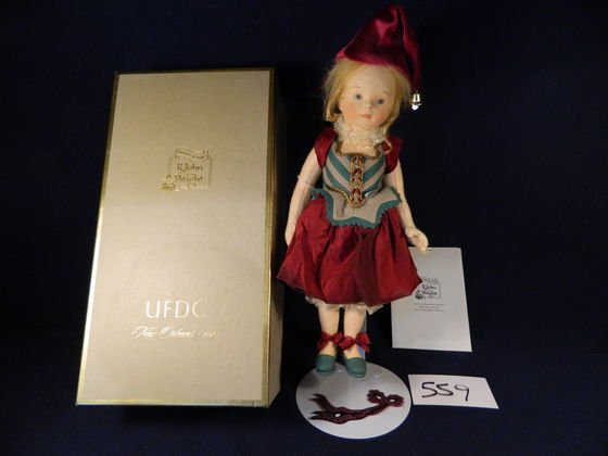 UFDC CONVENTION DOLL 2003 R. JOHN WRIGHT: UFDC CONVENTION DOLL 2003 R. JOHN WRIGHT