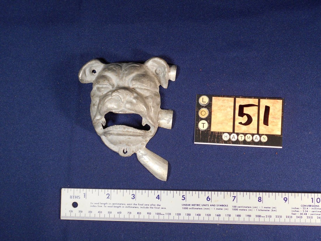 BOTTLE OPENER DOG FACE: See Photos for measurements and condition