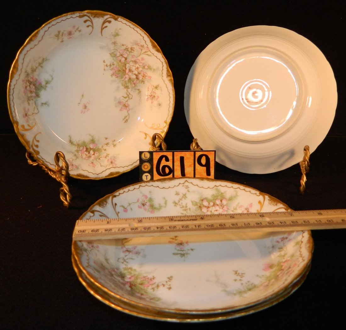 THEODORE HAVILAND LIMOGES FRANCE MEMPHIS QUEENSWARE 4: See Photos for measurements and condition.