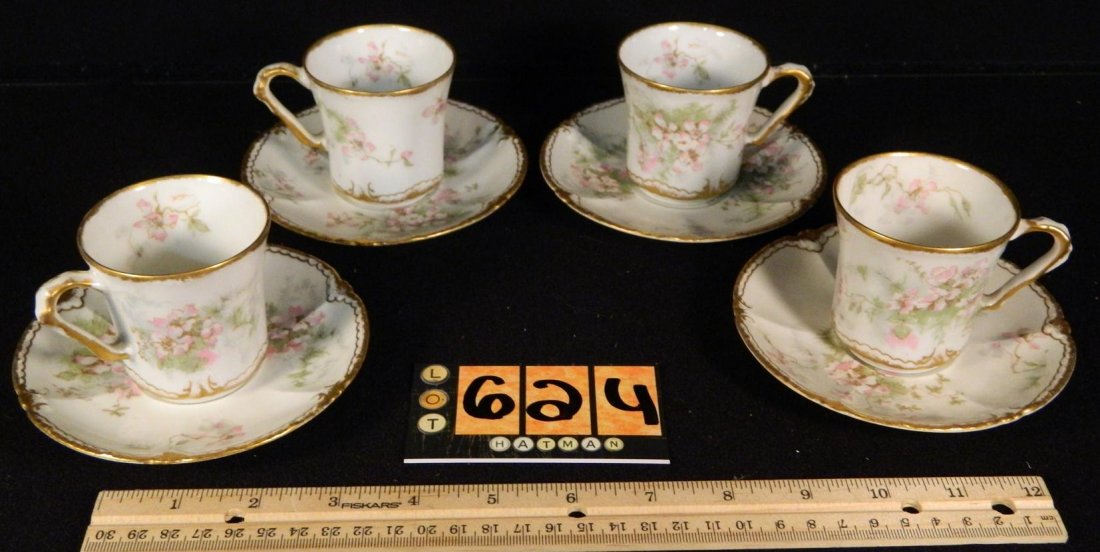 THEODORE HAVILAND LIMOGES FRANCE MEMPHIS QUEENSWARE 4: See Photos for measurements and condition.
