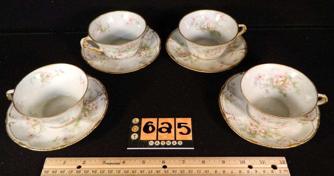 THEODORE HAVILAND LIMOGES FRANCE MEMPHIS QUEENSWARE 4: See Photos for measurements and condition.