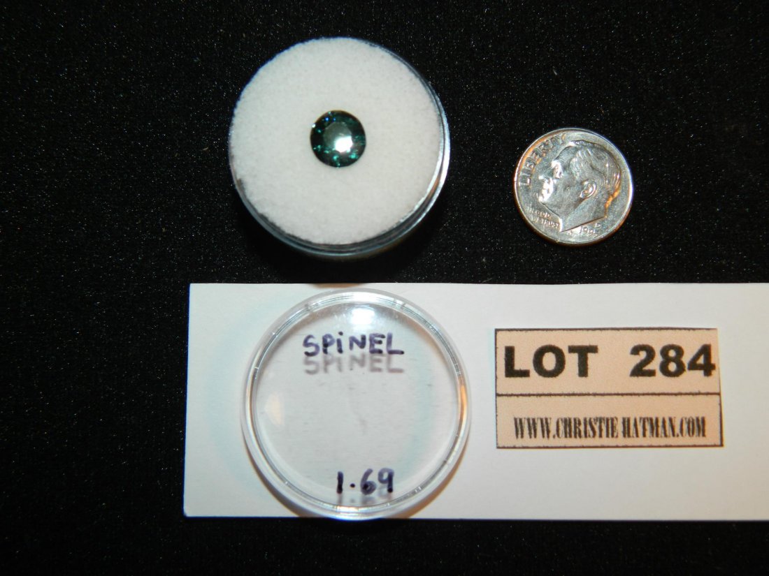 DARK SPINEL 1.69 CT 8X7 JEWELRY LOOSE STONES