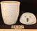 POTTERY OWL BJH FOLK ART COOKIE JAR - 4
