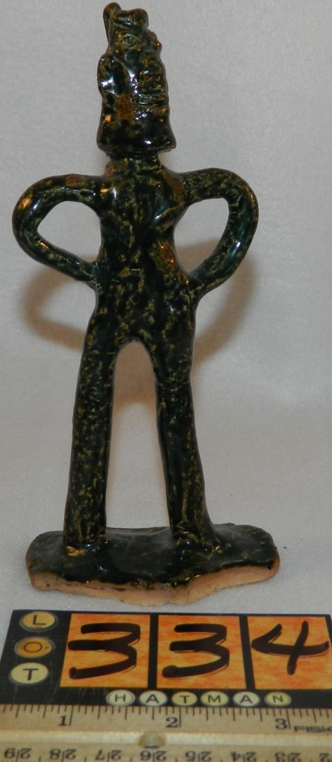 MARY FERGUSON NUMBER 2 GILLSVILLE, GA POTTERY MAN FOLK: Welcome to Hatman Auctions. This auction features fantastic primitives, folk art, pottery, face jugs, rarities. Please scroll through all the hundreds of lots featured in this auction.